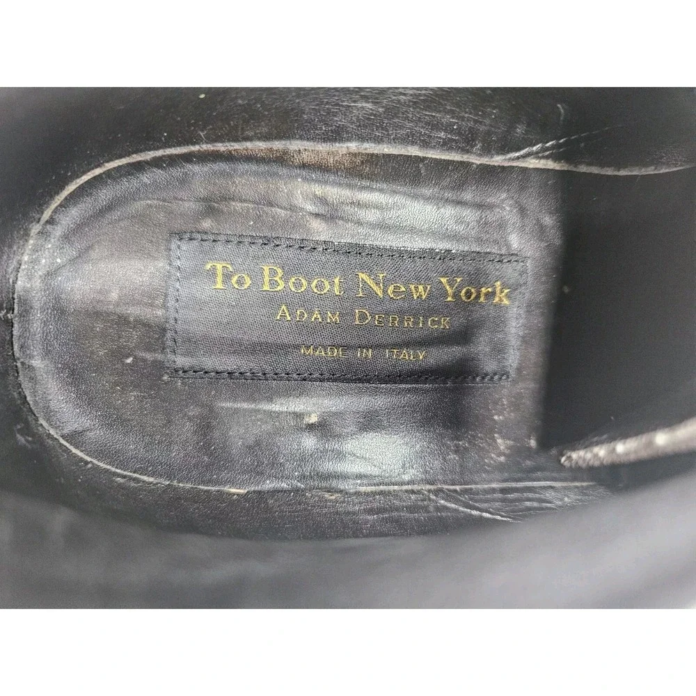 To Boot New York Chukka‎ Boots Mens 8 Brown Suede Italian Designer Lace Up